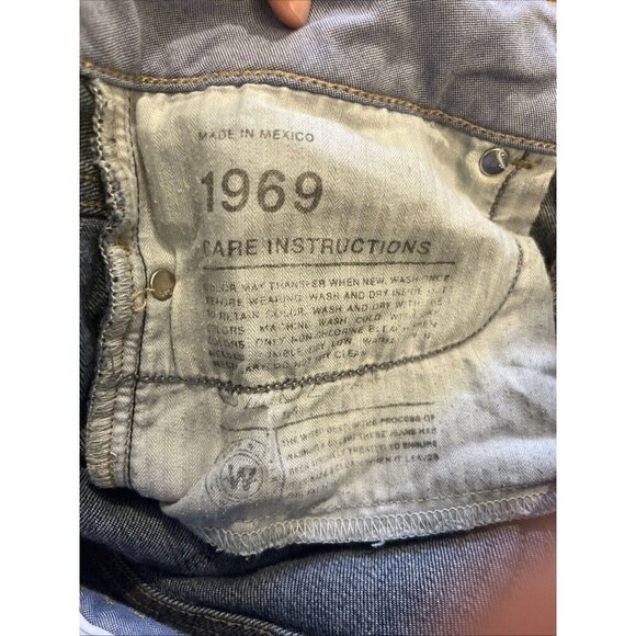Gap 1969 Jeans women’s Sz 26 *30x25* Mid-Rise Blue Perfect Boot Cowgirl Western - Picture 3 of 9